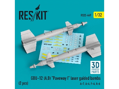 Gbu-12 (A, B) 'paveway I' Laser Guided Bombs (2 Pcs) (A-7, A-4, F-4, A-6) - zdjęcie 1