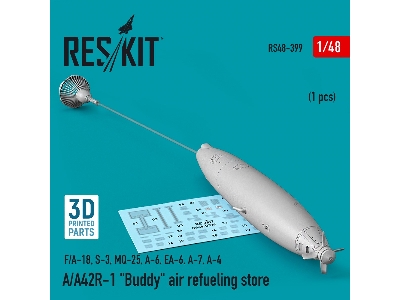 A/A42r-1 'buddy' Air Refueling Store (1 Pcs) (F/A-18, S-3, Mq-25, A-6, Ea-6, A-7, A-4) - zdjęcie 2