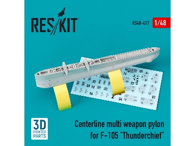 Centerline Multi Weapon Pylon For F-105 Thunderchief - zdjęcie 1