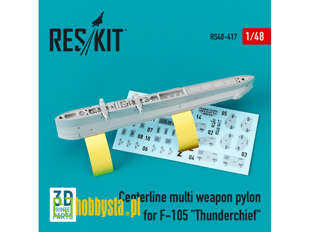 Centerline Multi Weapon Pylon For F-105 Thunderchief - zdjęcie 1