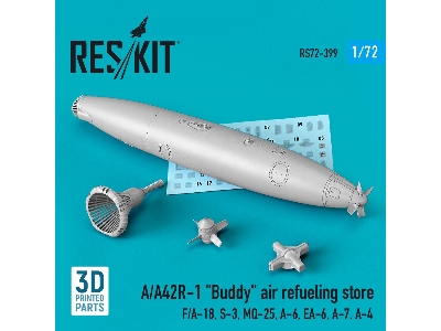 A/A42r-1 'buddy' Air Refueling Store (1 Pcs) (F/A-18, S-3, Mq-25, A-6, Ea-6, A-7, A-4) - zdjęcie 1