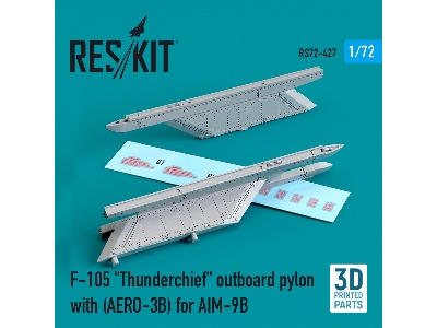 F-105 Thunderchief Outboard Pylon (Aero-3b) For Aim-9b - zdjęcie 1