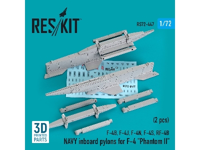 Navy Inboard Pylons For F-4 'phantom Ii' (2 Pcs) (F-4b, F-4j, F-4n, F-4s, Rf-4b) - zdjęcie 1