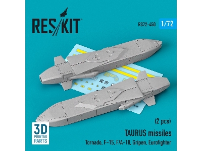 Taurus Missiles (2 Pcs) (Tornado, F-15, F/A-18, Gripen, Eurofighter) - zdjęcie 1