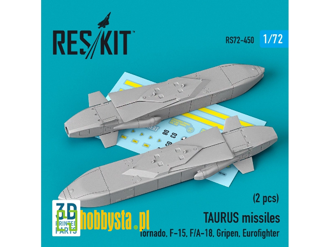 Taurus Missiles (2 Pcs) (Tornado, F-15, F/A-18, Gripen, Eurofighter) - zdjęcie 1