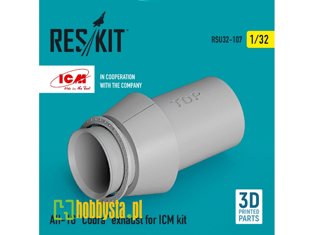 Ah-1g 'cobra' Exhaust For Icm Kit - zdjęcie 1 Ah-1g 'cobra' Exhaust For Icm Kit - zdjęcie 1