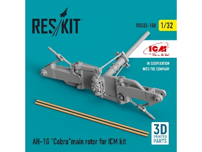 Ah-1g 'cobra' Main Rotor For Icm Kit - zdjęcie 1