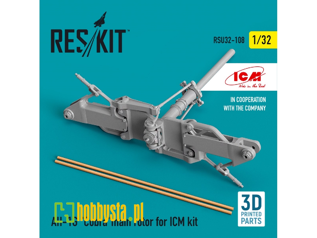Ah-1g 'cobra' Main Rotor For Icm Kit - zdjęcie 1 Ah-1g 'cobra' Main Rotor For Icm Kit - zdjęcie 1