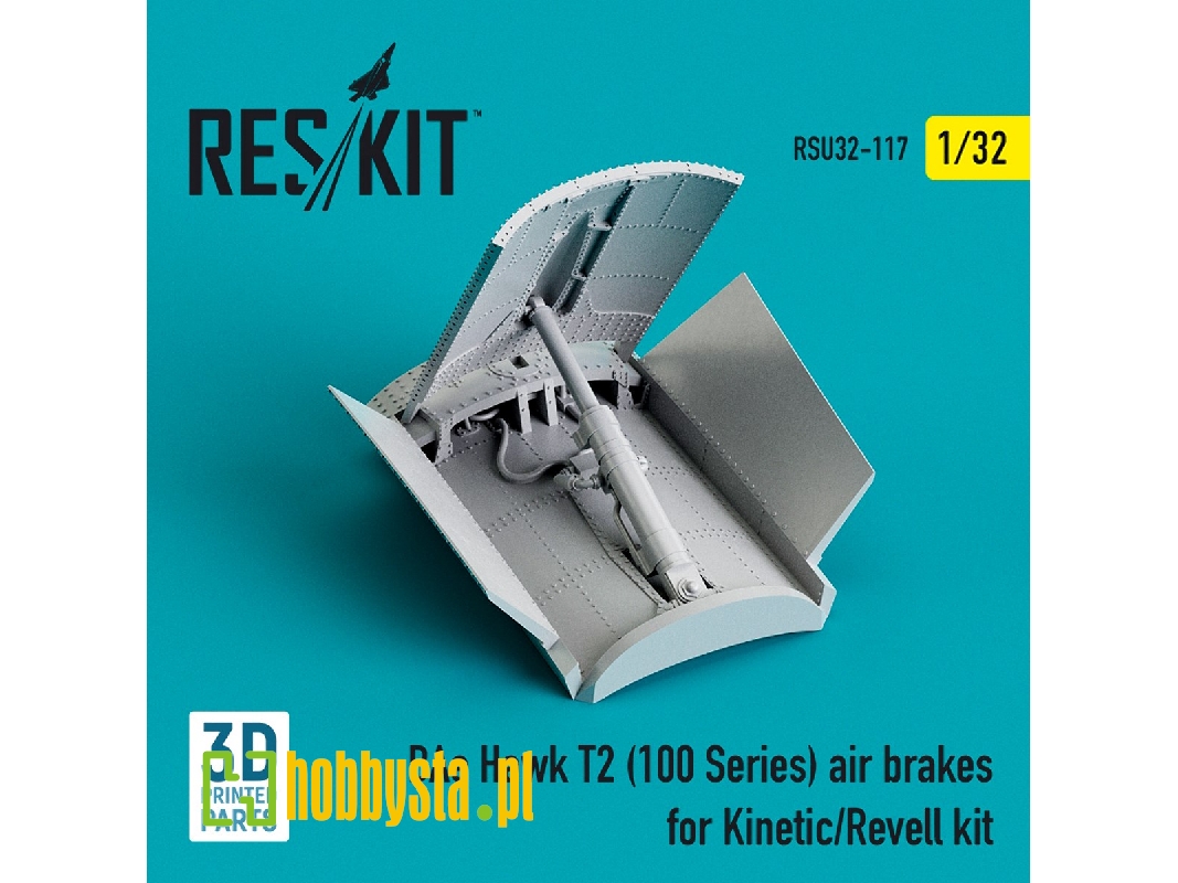 Bae Hawk T2 (100 Series) Air Brakes For Kinetic/Revell Kit - zdjęcie 1