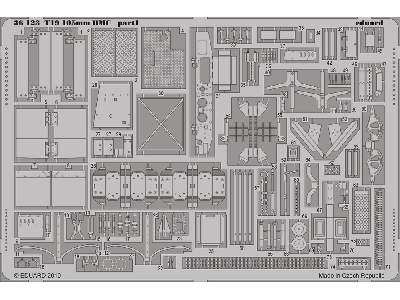  T19 105mm HMC 1/35 - Dragon - blaszki - zdjęcie 2