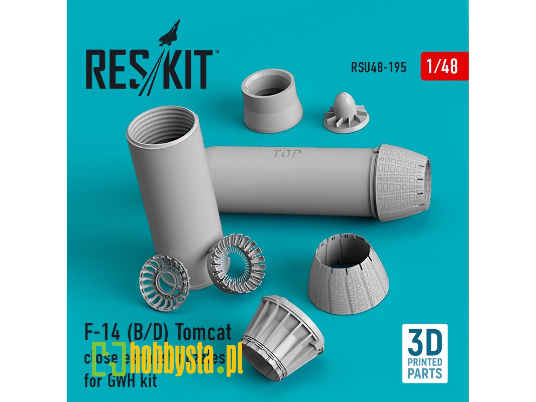 F-14 (B, D) 'tomcat' Close Exhaust Nozzles For Gwh Kit - zdjęcie 1 F-14 (B, D) 'tomcat' Close Exhaust Nozzles For Gwh Kit - zdjęcie 1