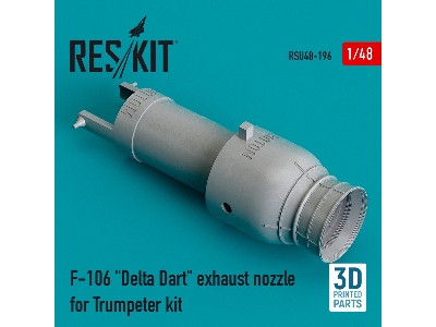 F-106 Delta Dart Exhaust Nozzle For Trumpeter Kit - zdjęcie 1