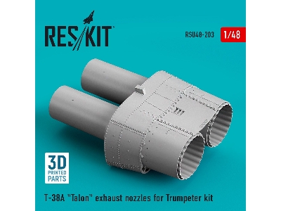 T-38a 'talon' Exhaust Nozzles For Trumpeter Kit - zdjęcie 1
