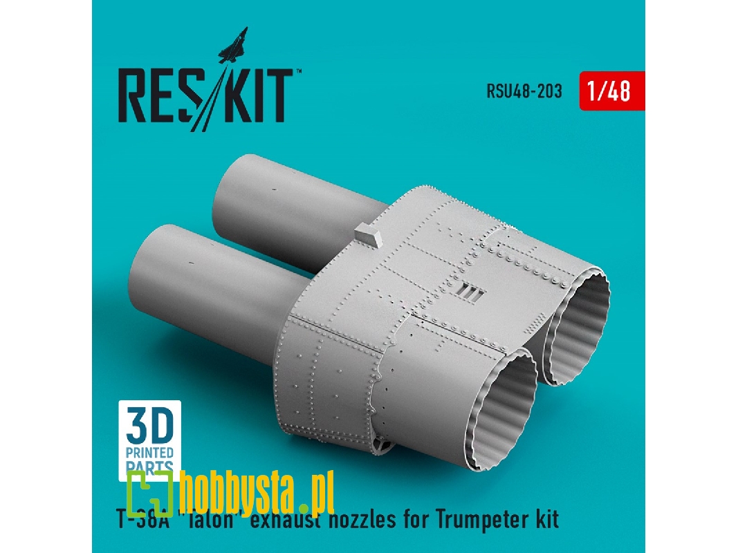T-38a 'talon' Exhaust Nozzles For Trumpeter Kit - zdjęcie 1 T-38a 'talon' Exhaust Nozzles For Trumpeter Kit - zdjęcie 1