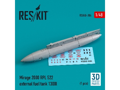 Mirage 2000 Rpl 522 External Fuel Tank 1300lt - zdjęcie 1