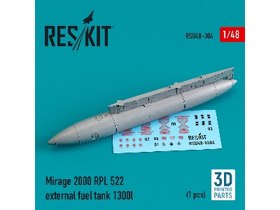 Mirage 2000 Rpl 522 External Fuel Tank 1300lt - zdjęcie 1