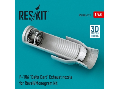 F-106 Delta Dart Exhaust Nozzle For Revell/Monogram Kit - zdjęcie 2