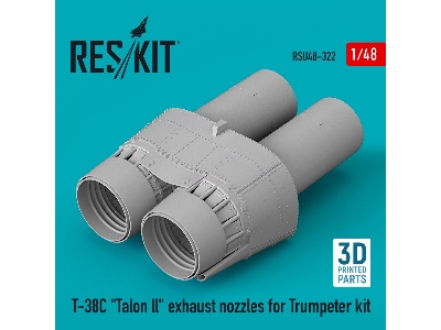 T-38c 'talon Ll' Exhaust Nozzles For Trumpeter Kit - zdjęcie 1