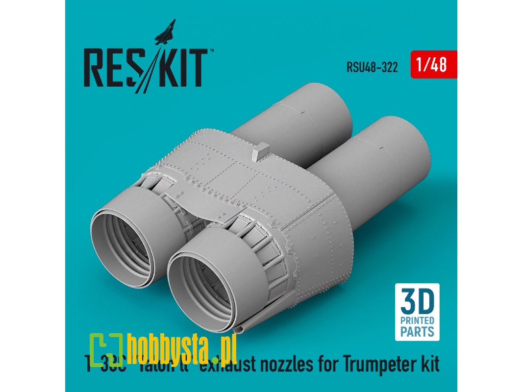 T-38c 'talon Ll' Exhaust Nozzles For Trumpeter Kit - zdjęcie 1 T-38c 'talon Ll' Exhaust Nozzles For Trumpeter Kit - zdjęcie 1