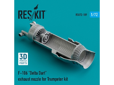 F-106 Delta Dart Exhaust Nozzle For Trumpeter Kit - zdjęcie 2