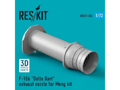 F-106 'delta Dart' Exhaust Nozzle For Meng Kit - zdjęcie 1