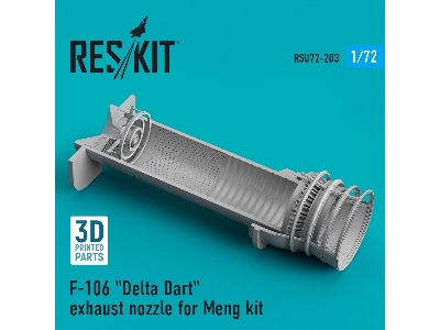 F-106 'delta Dart' Exhaust Nozzle For Meng Kit - zdjęcie 2