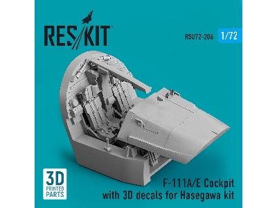 F-111a/E Cockpit With 3d Decals For Hasegawa Kit - zdjęcie 1