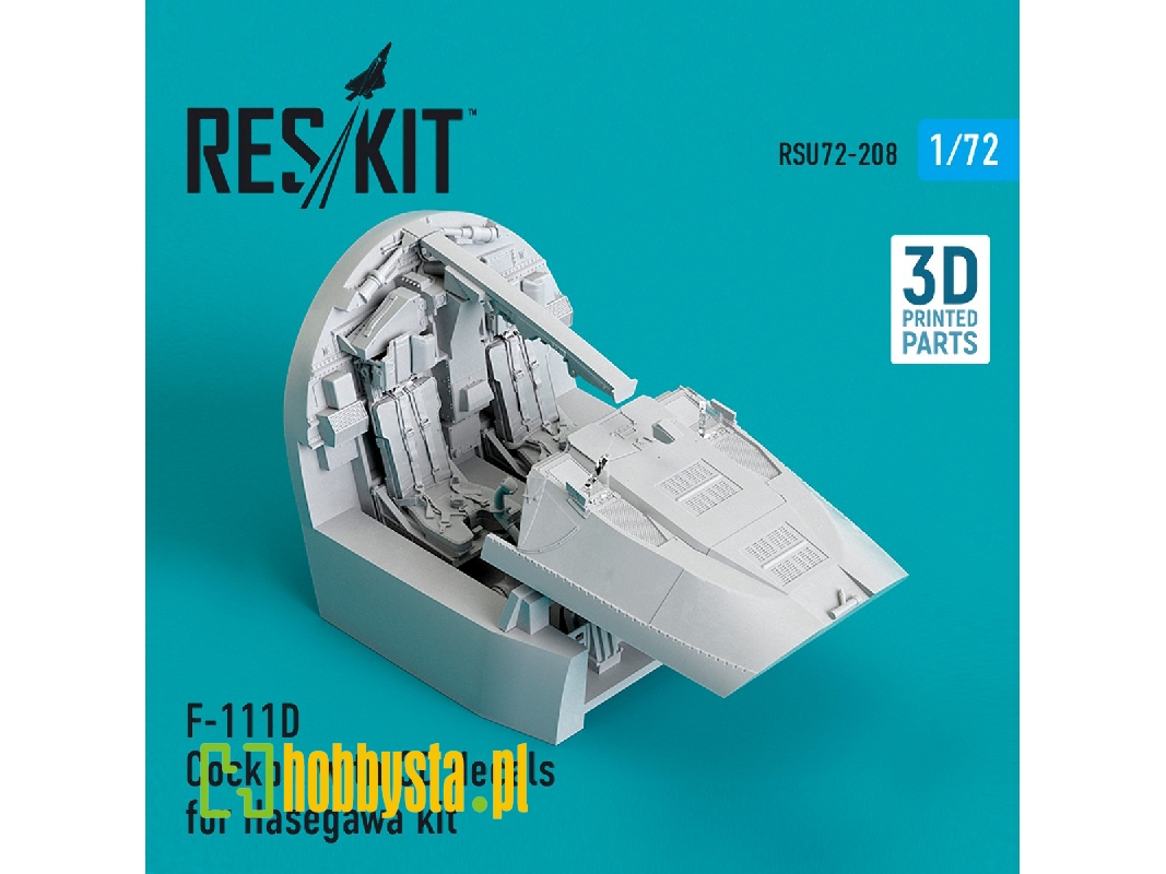 F-111d Cockpit With 3d Decals For Hasegawa Kit - zdjęcie 1