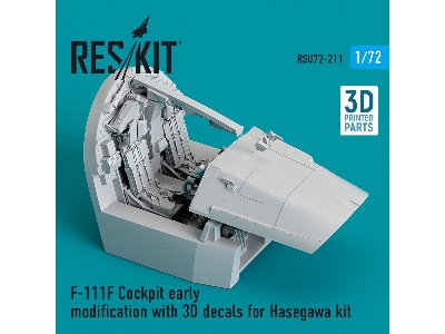 F-111f Cockpit Early Modification With 3d Decals For Hasegawa Kit - zdjęcie 1