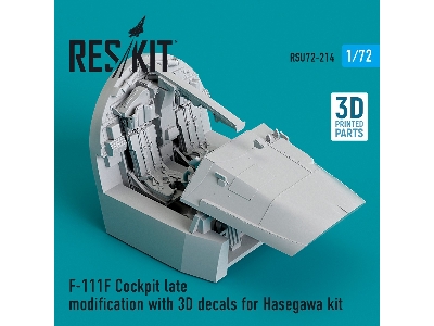 F-111f Cockpit Late Modification With 3d Decals For Hasegawa Kit - zdjęcie 1