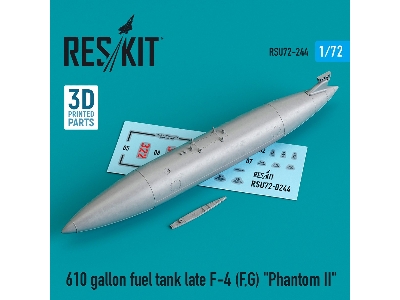 610 Gallon Fuel Tank Late F-4 (F, G) Phantom Ii - zdjęcie 1