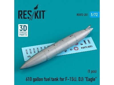 610 Gallon Fuel Tank For F-15 (J, Dj) Eagle - zdjęcie 1