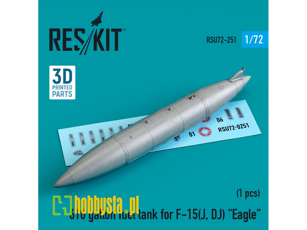 610 Gallon Fuel Tank For F-15 (J, Dj) Eagle - zdjęcie 1