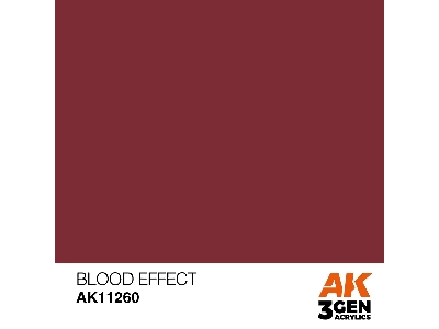 11260 Blood Effects Acrylic - zdjęcie 1