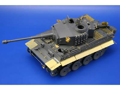  Tiger I Ausf. E early 1/35 - Tamiya - blaszki - zdjęcie 5