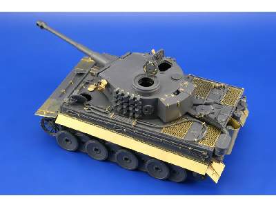  Tiger I Ausf. E early 1/35 - Tamiya - blaszki - zdjęcie 6