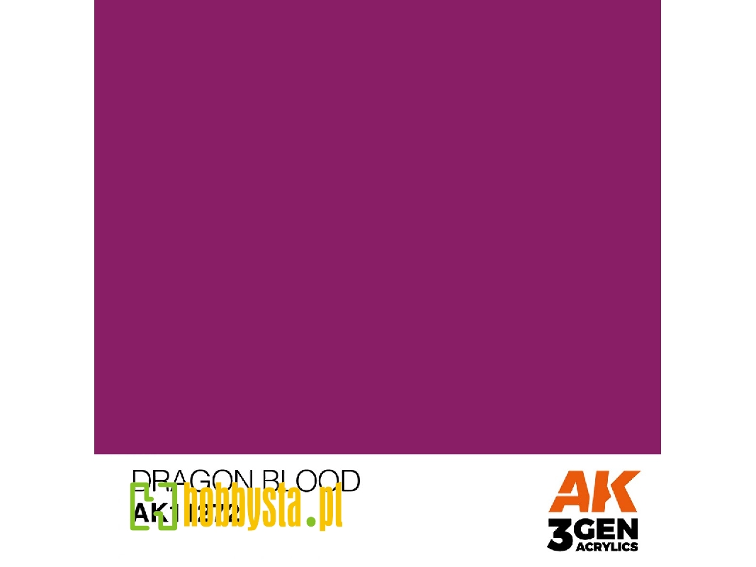 11272 Color Punch - Dragon Blood Acrylic - zdjęcie 1