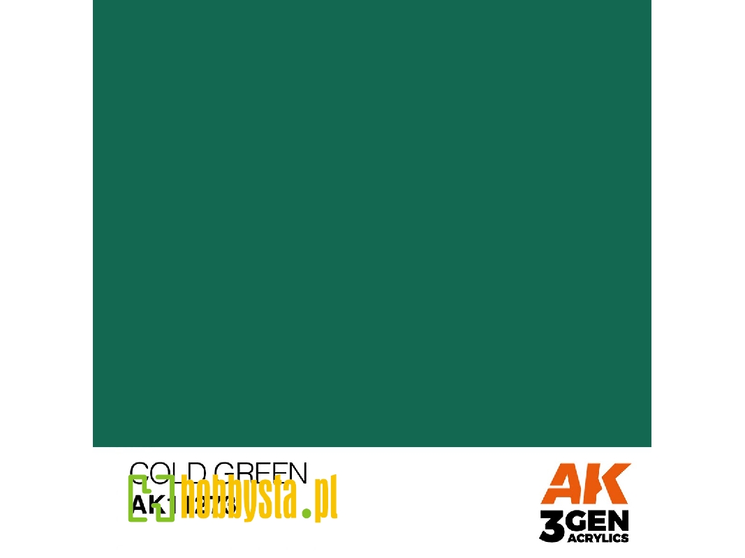 11273 Color Punch - Cold Green Acrylic - zdjęcie 1 11273 Color Punch - Cold Green Acrylic - zdjęcie 1