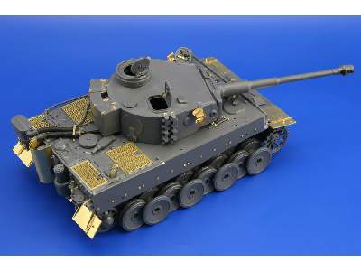  Tiger I Ausf. E early 1/35 - Tamiya - blaszki - zdjęcie 7