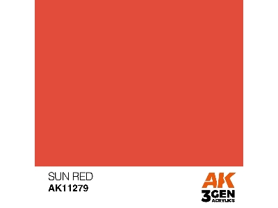 11279 Color Punch - Sun Red Acrylic - zdjęcie 1