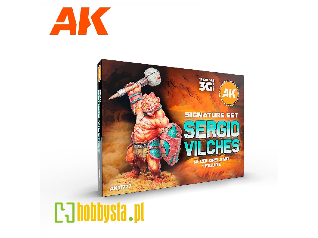 Sergio Vilches - 3gen Signature Set (14 Colors And 1 Figure) - zdjęcie 1 Sergio Vilches - 3gen Signature Set (14 Colors And 1 Figure) - zdjęcie 1