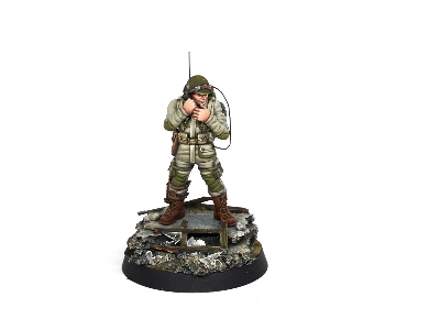 Us Airborne Division, D-day Wargame Starter Set 14 Colors And 1 Figure (Exclusive 101st Radio Operator) - zdjęcie 6