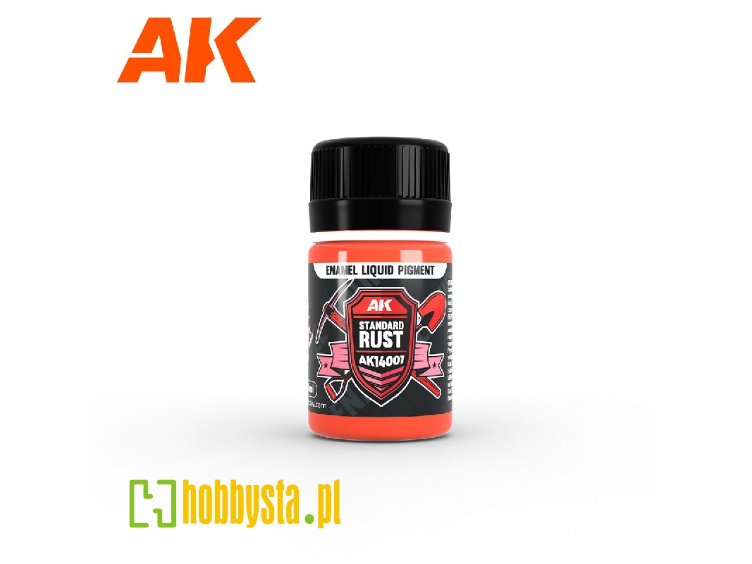 Ak14001 Liquid Pigment - Standard Rust Enamel - zdjęcie 1 Ak14001 Liquid Pigment - Standard Rust Enamel - zdjęcie 1