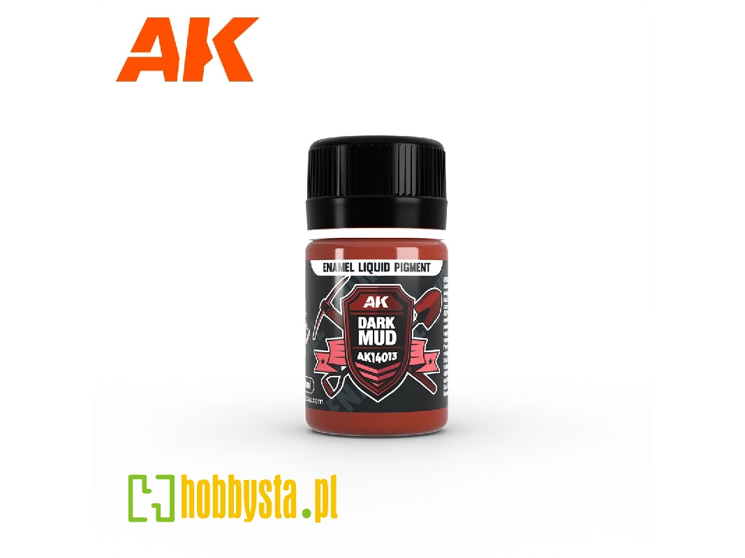 Ak14013 Liquid Pigment - Dark Mud Enamel - zdjęcie 1