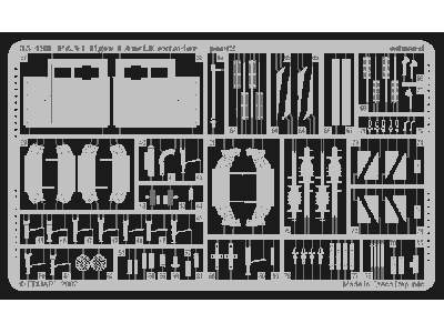  Tiger I Ausf. E exterior 1/35 - Academy Minicraft - blaszki - zdjęcie 3