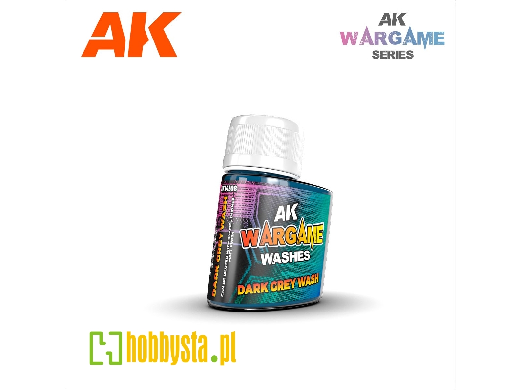 Dark Grey Wash - Wargame Series - zdjęcie 1 Dark Grey Wash - Wargame Series - zdjęcie 1