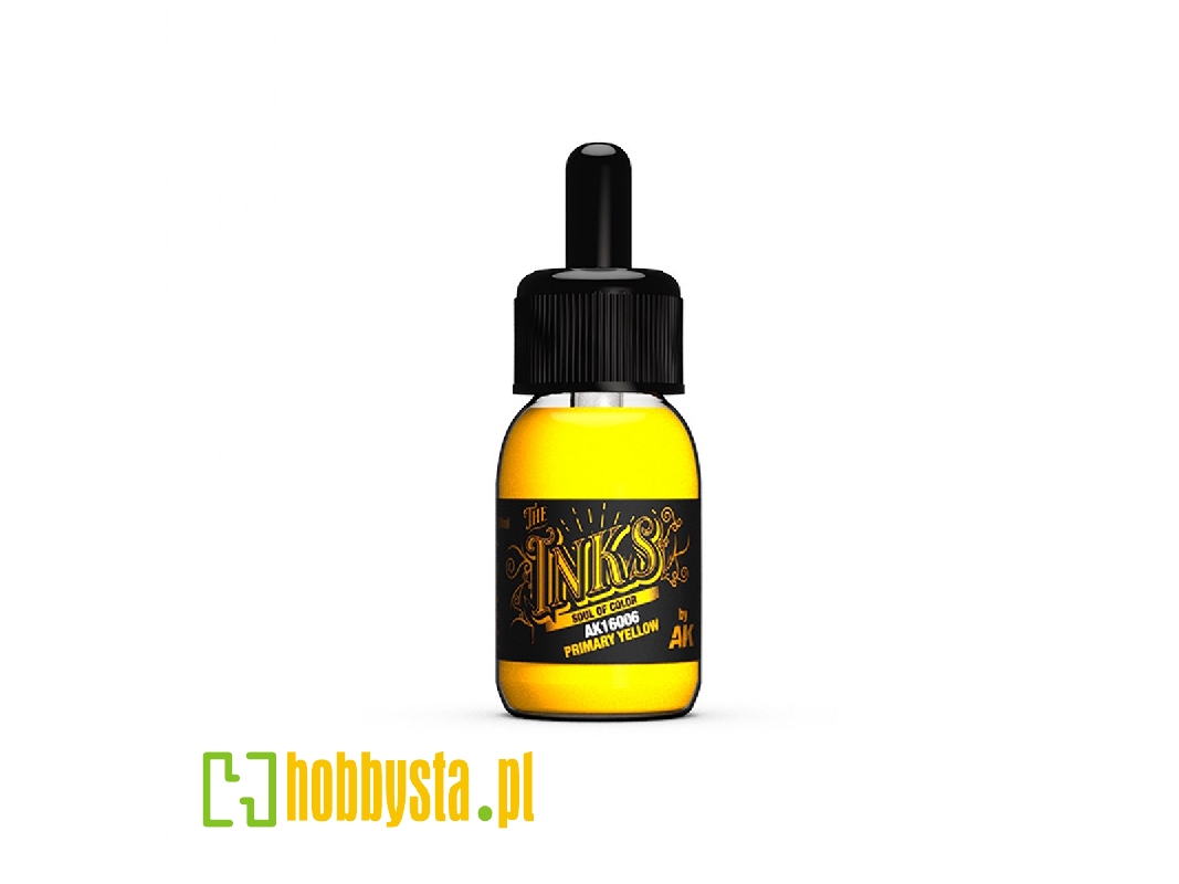16006 The Inks - Primary Yellow Acrylic - zdjęcie 1 16006 The Inks - Primary Yellow Acrylic - zdjęcie 1