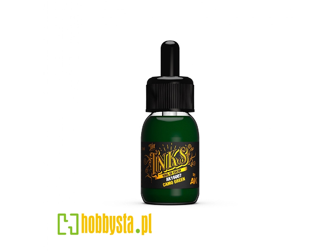 16007 The Inks - Camo Green Acrylic - zdjęcie 1 16007 The Inks - Camo Green Acrylic - zdjęcie 1