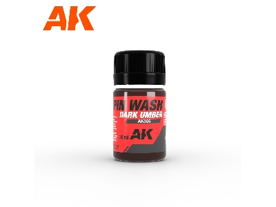 Ak325 Pin Wash - Dark Umber Enamel - zdjęcie 1