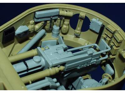  Tiger I Ausf. E interior 1/35 - Academy Minicraft - blaszki - zdjęcie 6